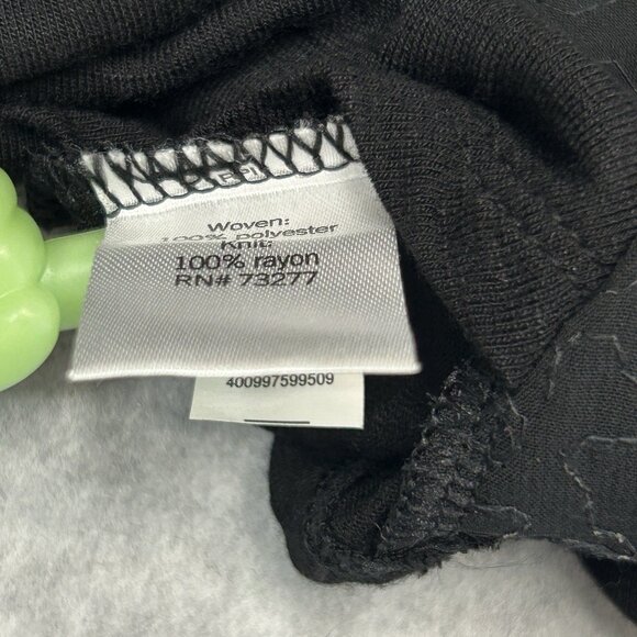 APT. 9 Black Sequin Scoop Neck Tank Top Size L Sleeveless Shell High Low Hem - Picture 9 of 11